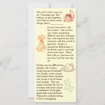 Autism Erntedank Girl