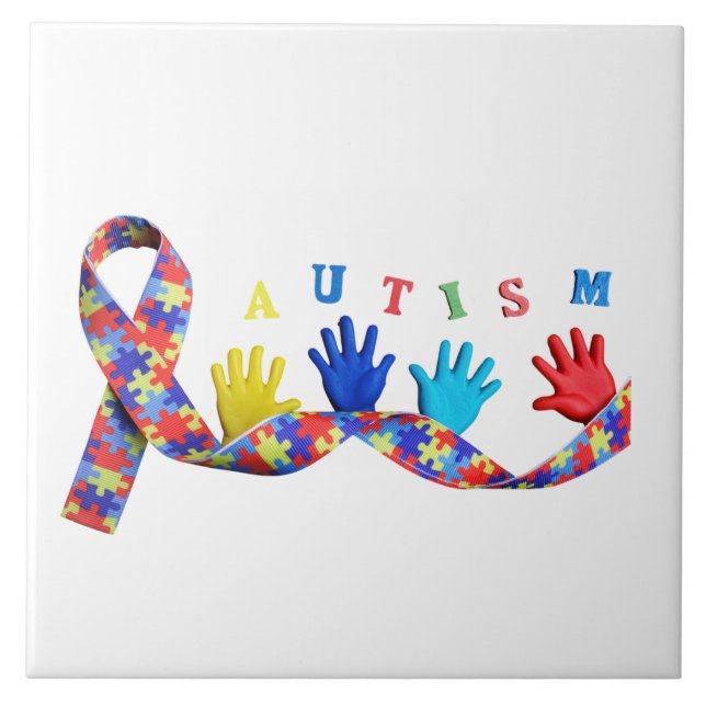 Autism Fliese (Vorderseite)