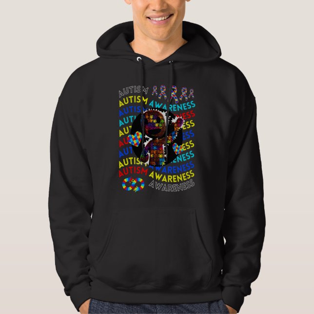 Autism Gamer Navigating Autism T Autism Mom Dad Ga Hoodie (Vorderseite)
