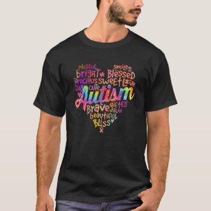 Autism Herz Autism Bewusstsein stolz Autism Mama P T-Shirt
