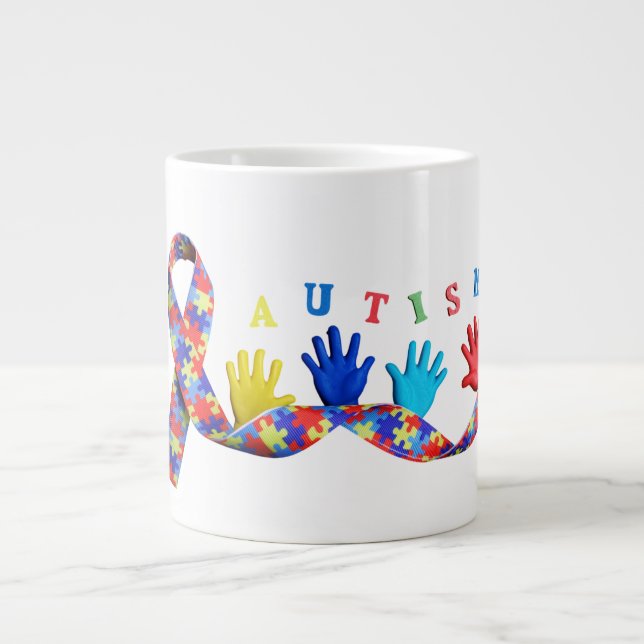 Autism Jumbo-Tasse (Vorderseite)