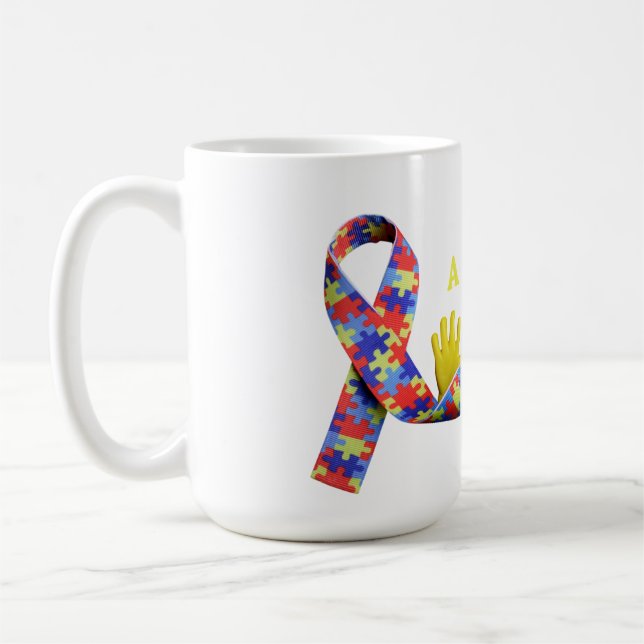 Autism Kaffeetasse (Links)