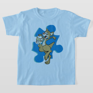 Autism Kangaroo und Joey T-Shirt