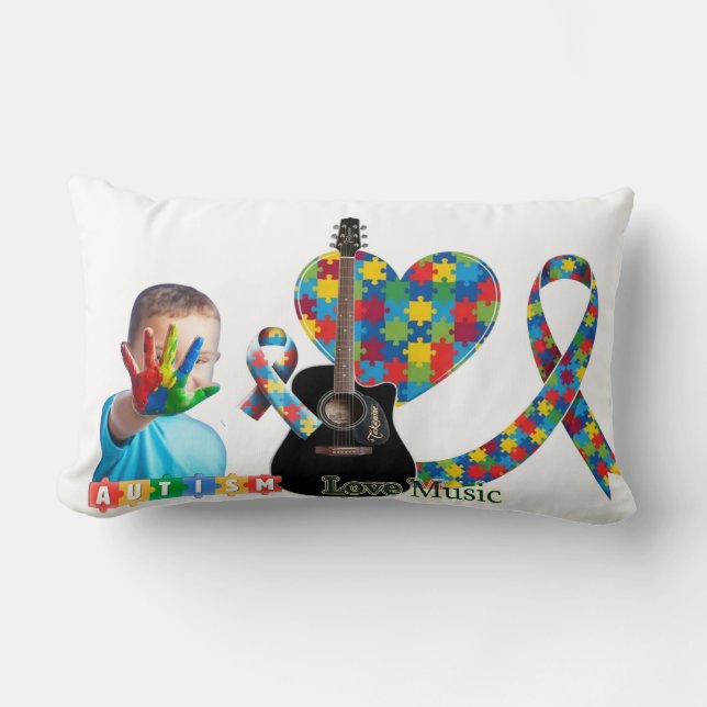 Autism Lendenkissen (Vorderseite)