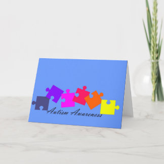 Autism Linear Design Karte
