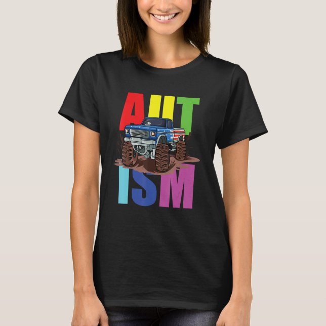 Autism Mega Truck T-Shirt (Vorderseite)