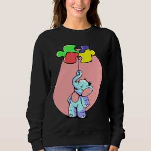 Autism Mini Elephant Sweatshirt