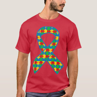 Autism Puzzle Ribbon Autism Shirt