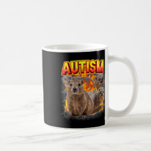 Autism Rock Hyrax Unpassend Funny Odly Specif Kaffeetasse