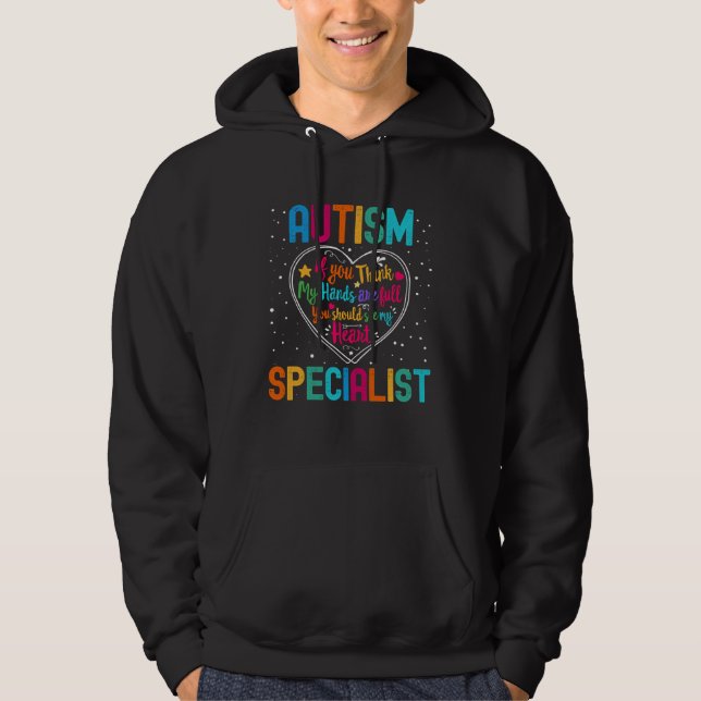 Autism Specialist Appreciation Week Back to School Hoodie (Vorderseite)