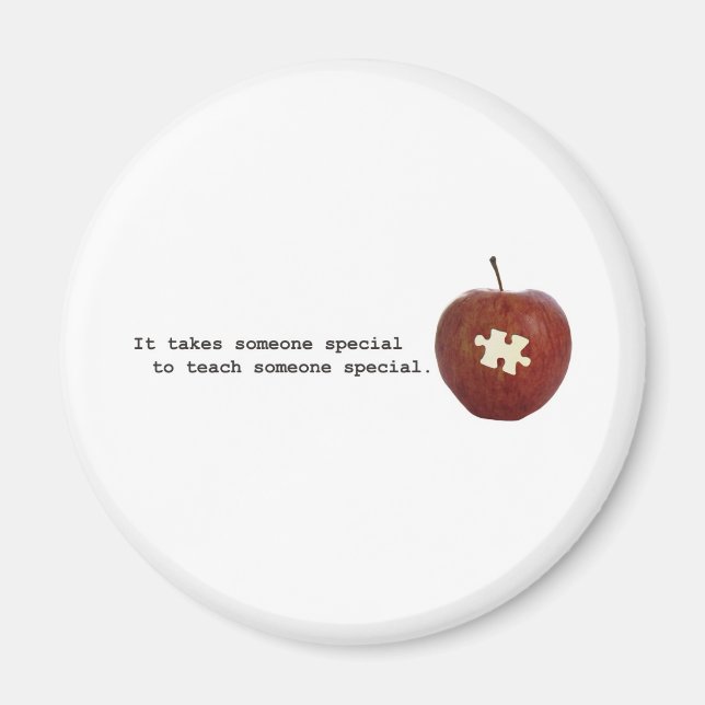 Autism Teacher Magnet (Vorne)
