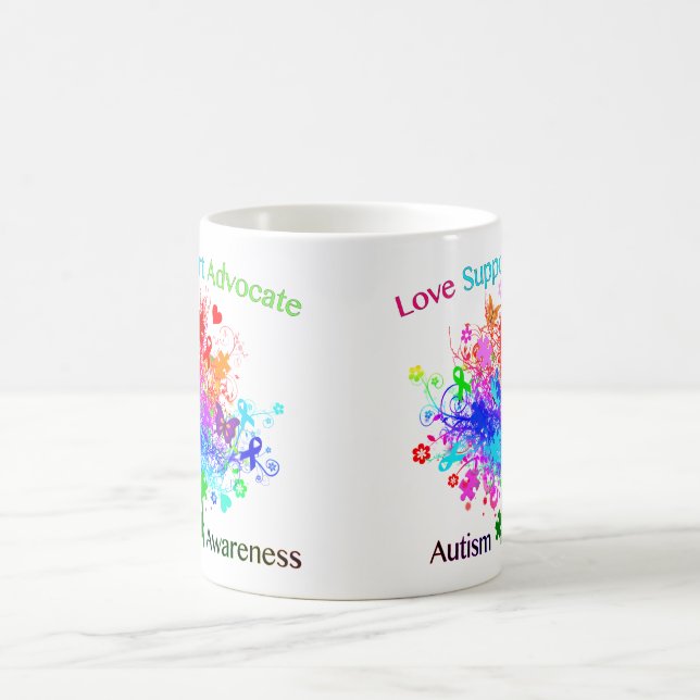 Autism Tree in Spectrum Tasse (Mittel)