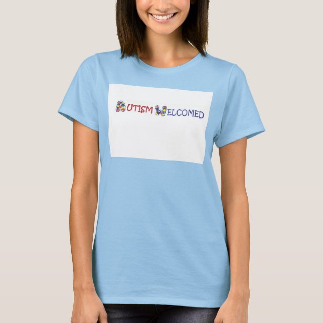 Autism Welcomed Sport Shirt (Vorderseite)