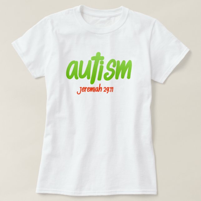 Autism - Women's Hanes Nano V-Neck T - Shirt (Design vorne)
