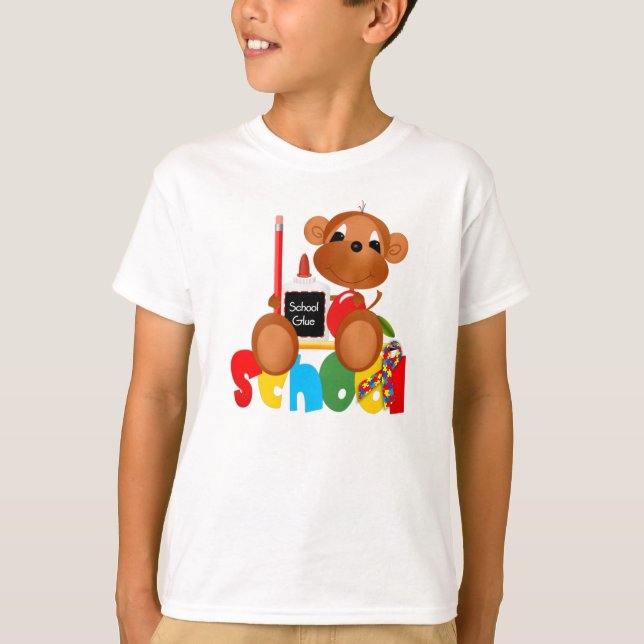 AutismKids Red Ringer T-Shirt (Vorderseite)