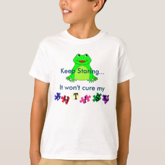 autismprimarywb, frog, Behalt Staring ... T-Shirt