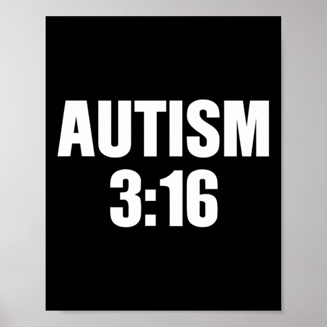 Autismus 316 1 poster (Vorne)