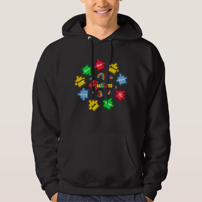 Autismus (3 hoodie (Vorderseite)