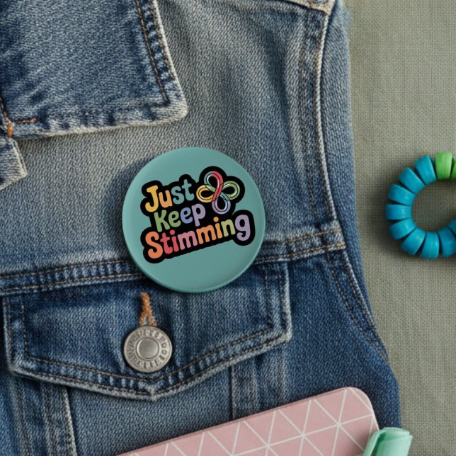 Autismus Abzeichen Stim auf die Stimulierung des N Button (Von Creator hochgeladen)
