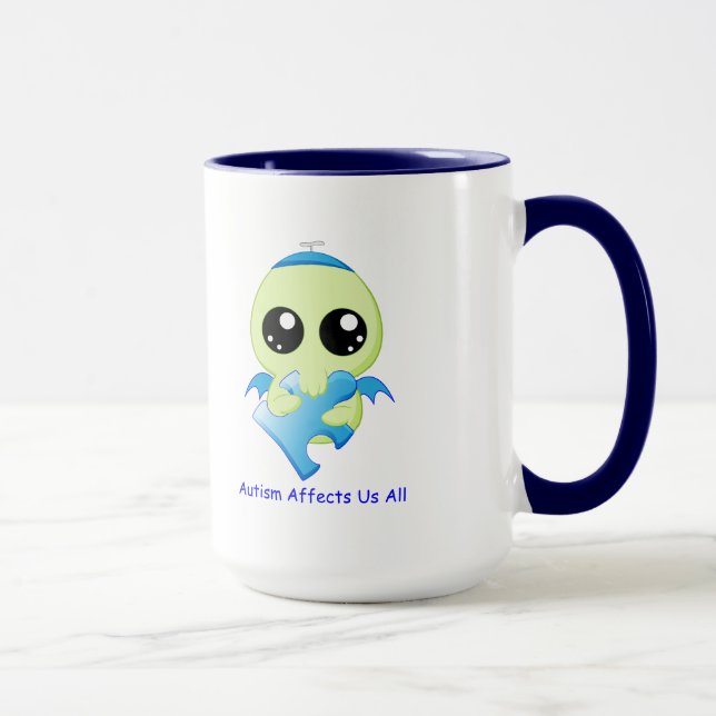Autismus-Affekte - Baby Cthulhu Tasse (Rechts)