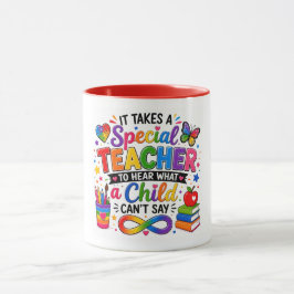 Autismus-Akzeptanz-Geschenk für Lehrer Tasse