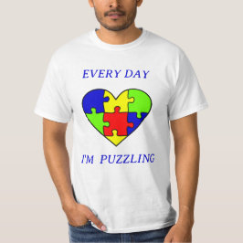 Autismus Akzeptanz Puzzle Autismus Bewusstsein Tag T-Shirt
