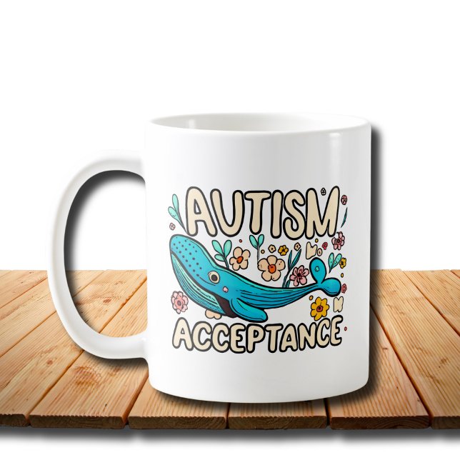 Autismus Akzeptanzwal Kaffeetasse (Von Creator hochgeladen)