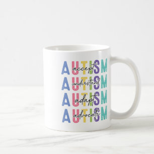 Autismus akzeptiert Liebe verstehen Kaffeetasse