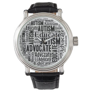 Autismus-Anwalt-Uhr durch GoTeamKate Armbanduhr