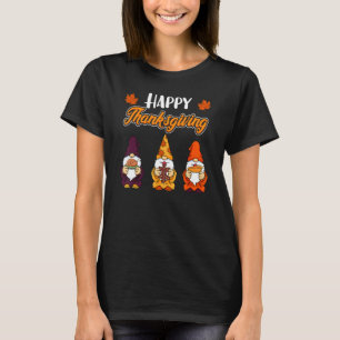 Autismus-Asd-Bewusstseins-Puzzle-Gnom-Herbst-Thank T-Shirt