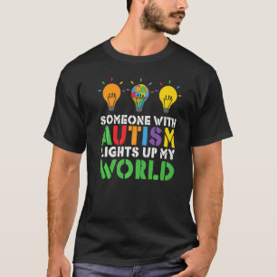 Autismus Aufklärung Monat Autistische Familie Luck T-Shirt