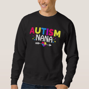 Autismus Aufklärung Monat Familie Matching Niedlic Sweatshirt