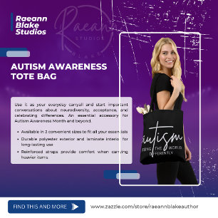 Autismus-Aufklärungs-Tasche