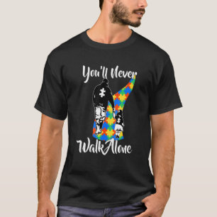 Autismus-Aufklärungstag Ich liebe jemanden mit Aut T-Shirt