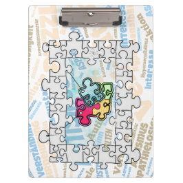 Autismus Autism Klemmbrett