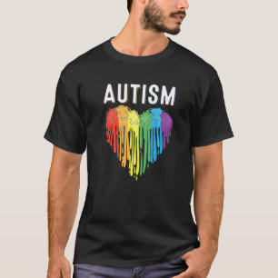 Autismus Autismus-Bewusstsein Mutter Kinder Herz A T-Shirt