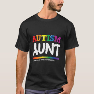 Autismus-Autismus-Bewusstseinsgeschenk für Tante A T-Shirt