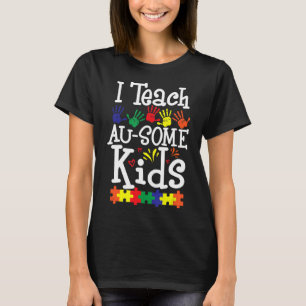 Autismus-Autismus-Lehrer-Puzzleteil-Schüler Frauen T-Shirt