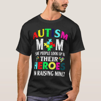 Autismus Autismus Mama Mein Sohn T-Shirt