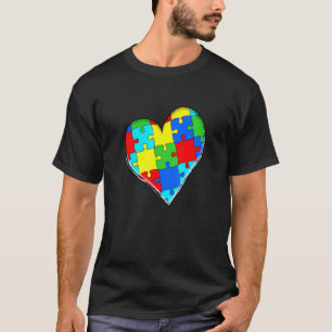 Autismus Autist Asperger Syndrom Aspie Puzzle Auti T-Shirt