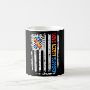Autismus Autist Liebesakzeptanz Unterstützung Auti Kaffeetasse