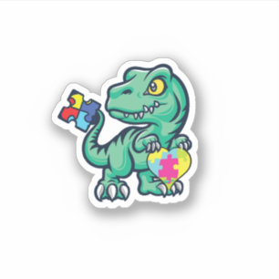 Autismus Autistic Dinosaurier Sticker