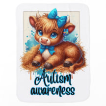 Autismus Awareness Blanket