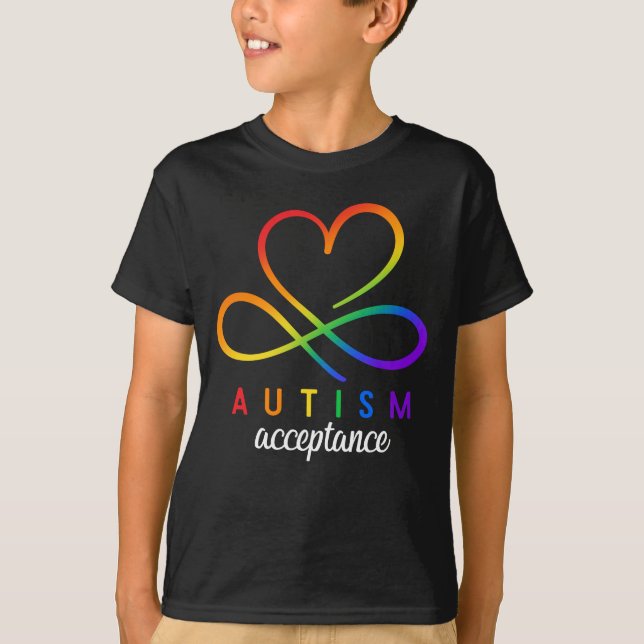 Autismus Awareness Boys Mädchen Autistische Kinder T-Shirt (Vorderseite)