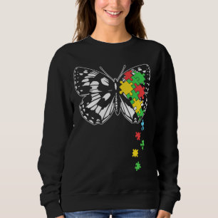 Autismus Awareness Butterfly Asperger Syndrom Auti Sweatshirt