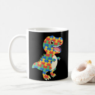 Autismus Awareness Dinosaurier Kaffeetasse