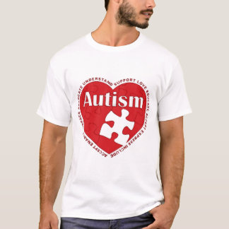 Autismus Awareness Heart Tshirt Geschenk