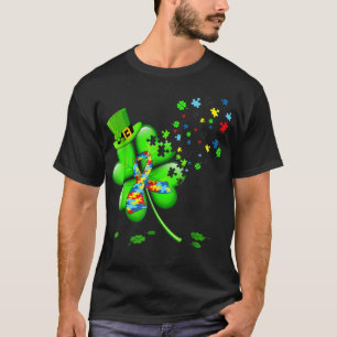 Autismus Awareness Kleeblatt St Patricks Day Gift T-Shirt