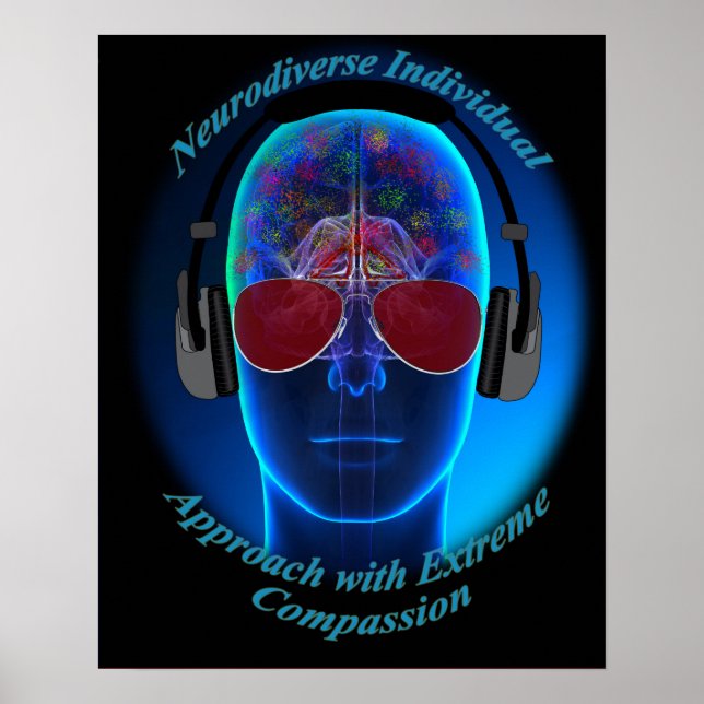 Autismus Awareness Poster (Vorne)