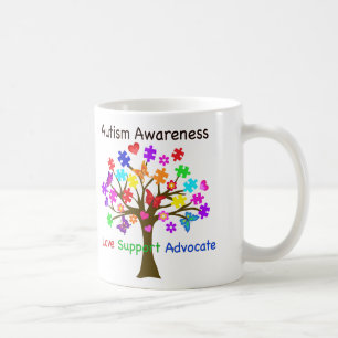 Autismus Awareness Tree Tasse